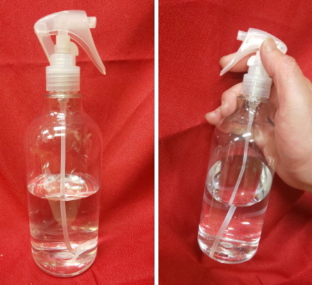 透明スプレーボトル500ml　アルコール除菌水対応　300円(税別)即納可能
